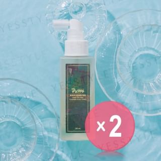Poppy21 - Dark Tea Deep Cleaning Scalp Spray 2pcs Bundle Set 120ml x 2 pcs