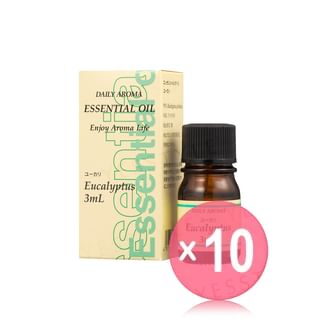 Daily Aroma Japan - Daily Aroma Essential Oil Eucalyptus Mini 10pcs Bundle Set 3ml x 10 pcs