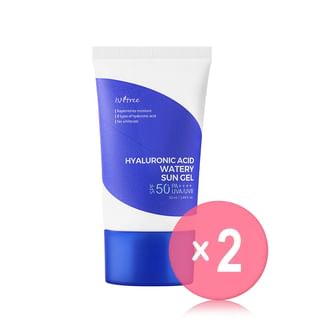 Isntree - Hyaluronic Acid Watery Sun Gel 2pcs Bundle Set New Version - 50ml x 2 pcs