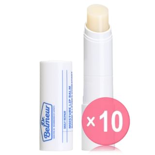 THE FACE SHOP - Dr Belmeur Daily Repair Moisturizing Lip Balm 10pcs Bundle Set 4g x 10 pcs