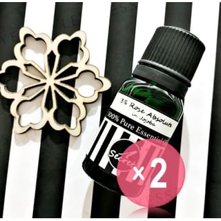 iSecret - 3% Rose Absolute in Jojoba 100% Pure Essential Oil 2pcs Bundle Set 10ml x 2 pcs