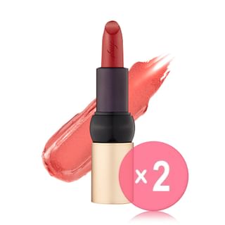 THE FACE SHOP - fmgt New Bold Sheer Glow Lipstick - 9 Colors 2pcs Bundle Set #04 Watery Rose x 2 pcs