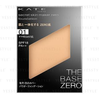 Kanebo Kate Secret Skin Maker Zero Foundation Spf 18 Pa Refill 01 Oc kanebo kopen in de aanbieding