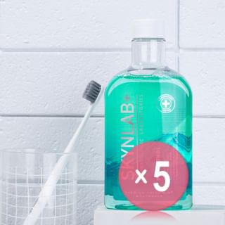 Skynlab - Premium Fresh Mint Mouthwash 5pcs Bundle Set 400ml x 5 pcs