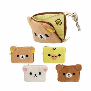 Rilakkuma Plush Card Holder Pouch