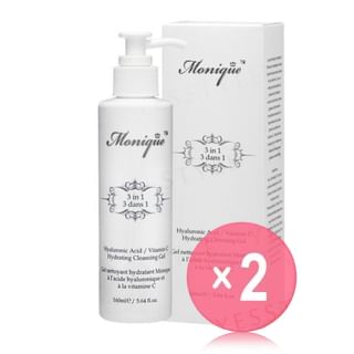 o'Naomi - Monique Hyaluronic Acid Vitamine C Hydrating Cleansing Gel 2pcs Bundle Set 160ml x 2 pcs