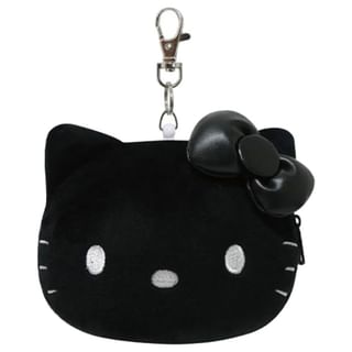 Sanrio Hello Kitty Monochrome Series Plush Card Holder 107×130×40mm