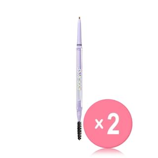 THE FACE SHOP - Eye Rise Slim Brow - 5 Colors 2pcs Bundle Set #05 Light Brown x 2 pcs