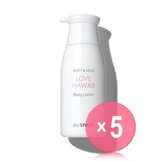 The Saem - Body & Soul Love Hawaii Body Lotion 300ml 5pcs Bundle Set 300ml x 5 pcs