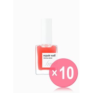 THE FACE SHOP - fmgt Repair Nail - 7 Types 10pcs Bundle Set #05 Pink Nail Serum x 10 pcs