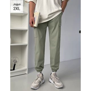 Cargo-Pocket Jogger Pants