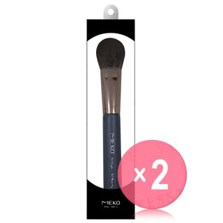 MEKO - Yuansen Veganism Round Blush Brush 2pcs Bundle Set 1 pc x 2 pcs