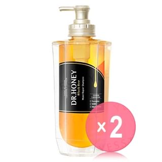 H2O - DR.HONEY Black Bee Moist Repair Shampoo 2pcs Bundle Set 340ml x 2 pcs