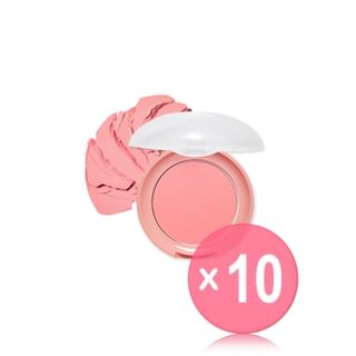ETUDE - Lovely Cookie Blusher - 17 Colors 10pcs Bundle Set OR202 Sweet Coral Candy x 10 pcs