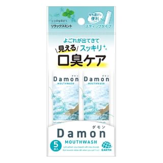 Earth Damon Mouthwash Relax Mint × 5