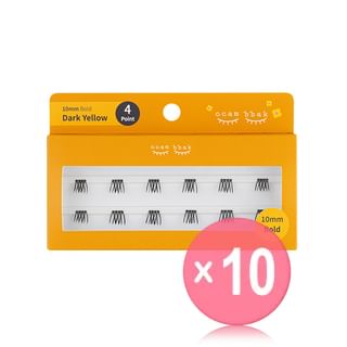 ccam bbak - Original Bold Eyelash 4 Points - 3 Types 10pcs Bundle Set 10mm x 10 pcs