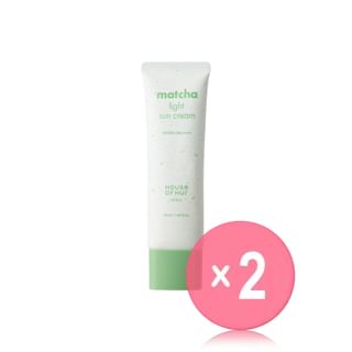 House of Hur - Matcha Light Sun Cream 2pcs Bundle Set 50ml x 2 pcs