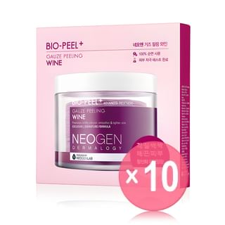 NEOGEN - Dermalogy Bio-peel Gauze Peeling Wine 10pcs Bundle Set 8 pcs x 10 pcs