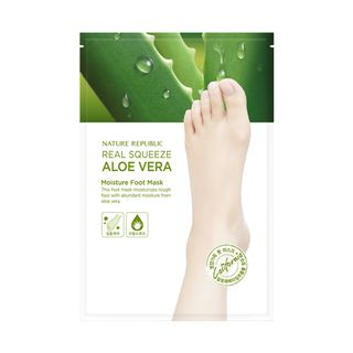 Nature Republic Real Squeeze Aloe Vera Moisture Foot Mask 1Pair nature republic kopen in de aanbieding Nature Republic Real Squeeze Aloe Vera Moisture Foot Mask 1Pair nature republic kopen in de aanbieding