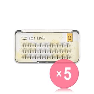 ccam bbak - I Dol Lash - 8 Types 5pcs Bundle Set W-Type - 11mm x 5 pcs