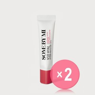 SOME BY MI - V10 Hyal Lip Sun Protector - 2 Colors 2pcs Bundle Set #02 Berry x 2 pcs