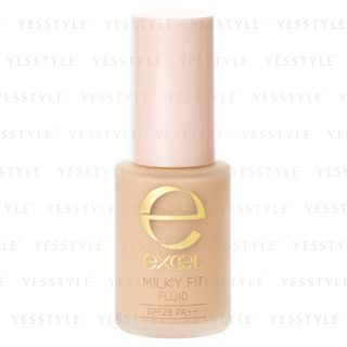Excel Milky Fit Fluid Spf 28 Pa Mf02 Natural Ocher 20 excel kopen in de aanbieding