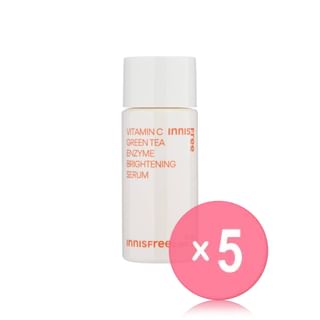 innisfree - Vitamin C Green Tea Enzyme Brightening Serum Mini 5pcs Bundle Set 10ml x 5 pcs