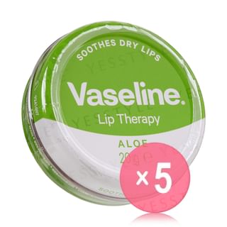 Vaseline - Lip Therapy Aloe 20g 5pcs Bundle Set 20g x 5 pcs