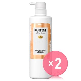 PANTENE Japan - Effortless Complete Night Repair Shampoo 2pcs Bundle Set 480ml x 2 pcs