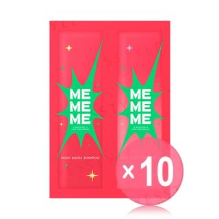 Kao - MEMEME Moist Boost Shampoo & Treatment Trial Set 10pcs Bundle Set 10ml x 2 x 10 pcs