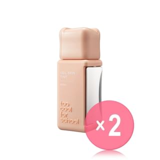 too cool for school - Veil Skin Tint - 4 Colors 2pcs Bundle Set #21C Petal x 2 pcs