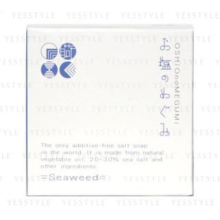 Oshionomegumi Additive Free Salt Soap Seaweed 80G oshionomegumi kopen in de aanbieding