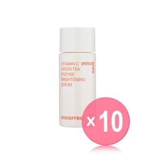 innisfree - Vitamin C Green Tea Enzyme Brightening Serum Mini 10pcs Bundle Set 10ml x 10 pcs
