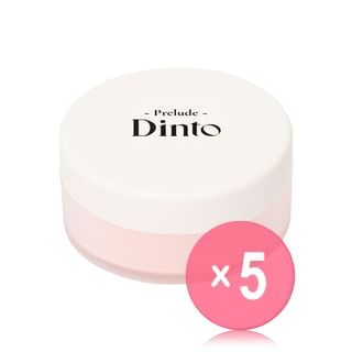 Dinto - Prelude Dinto Fairy Dust Loose Powder - 3 Colors 5pcs Bundle Set #02 Peach Fairy x 5 pcs