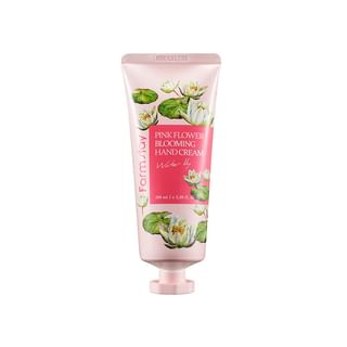 Photos - Cream / Lotion Farmstay Pink Flower Blooming Hand Cream - 4 Types Water Lily