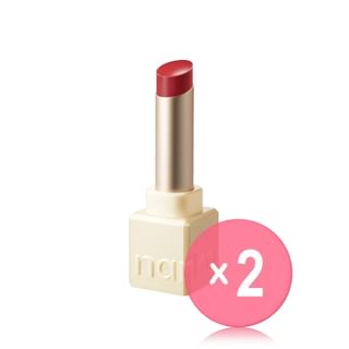narka - Sugar Rubbing Lip Sorbet - 10 Colors 2pcs Bundle Set #07 Berry Shell x 2 pcs