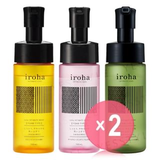 iroha INTIMATE CARE - Intimate Wash Foam Type 2pcs Bundle Set