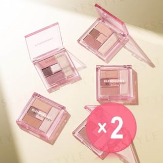Kose - Blend Berry All You Need Creation Shadow Palette 2pcs Bundle Set