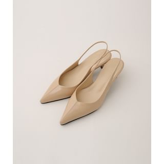 Pointy Slingback Stilettos