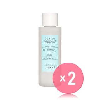 Meisani - Rice And Shine Hyaluronic Acid Essence Toner 2pcs Bundle Set 150ml x 2 pcs