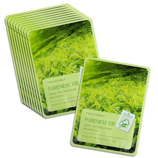 Tonymoly Pureness 100 Mask Sheet Green Tea 10Pcs tonymoly kopen in de aanbieding Tonymoly Pureness 100 Mask Sheet Green Tea 10Pcs tonymoly kopen in de aanbieding