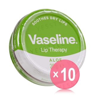 Vaseline - Lip Therapy Aloe 20g 10pcs Bundle Set 20g x 10 pcs