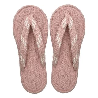 MATITA Cotton Home Slippers Pink 1 pair
