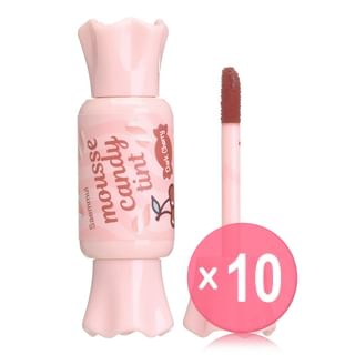 The Saem - Saemmul Mousse Candy Tint - 13 Colors 10pcs Bundle Set #07 Dark Cherry Mousse x 10 pcs