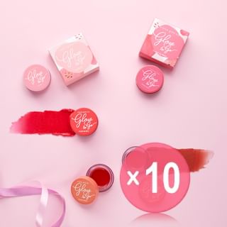 Cute Press - Glow To Go Tinted Lip Balm 10pcs Bundle Set