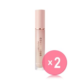 BANILA CO - Covericious Power Fit Concealer - 4 Colors 2pcs Bundle Set #21 Peach x 2 pcs