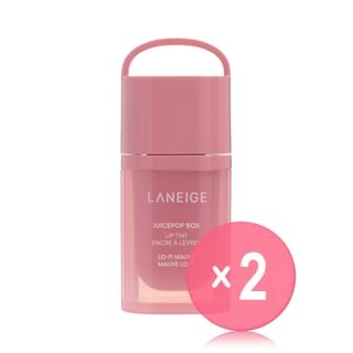 LANEIGE - Juicepop Box Lip Tint - 10 Colors 2pcs Bundle Set Lo-Fi Mauve x 2 pcs