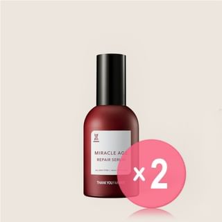 THANK YOU FARMER - Miracle Age Repair Serum 60ml 2pcs Bundle Set 60ml x 2 pcs