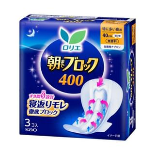 Kao - Laurier Super Absorption Guard Feminine Pads 40cm 3 pcs