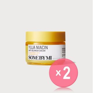 SOME BY MI - Yuja Niacin Anti Blemish Cream 2pcs Bundle Set 60g x 2 pcs